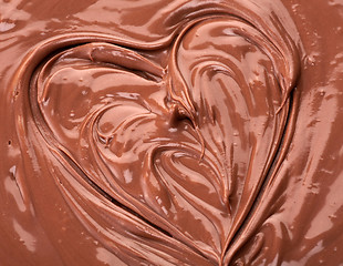 Image showing chocolate background