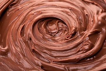 Image showing chocolate background