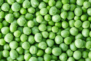 Image showing green peas background