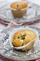 Image showing Blueberry muffins