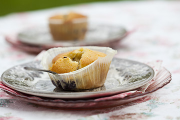 Image showing Blueberry muffins