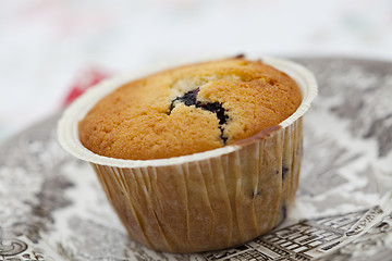 Image showing Blueberry muffin