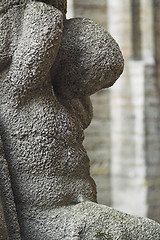 Image showing Old Small Sculpture 