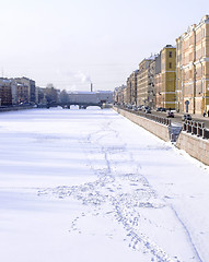 Image showing Fontanka embankment 