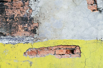 Image showing Corroded Wall 