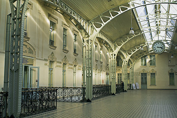 Image showing Railroad Station hall 