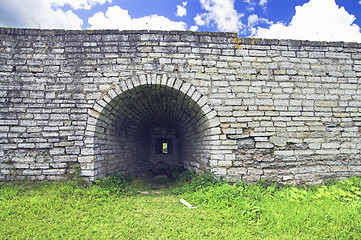 Image showing Ancient Protective Wall