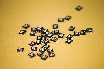 Image showing microchips