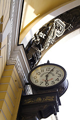 Image showing Old-style Public Clocks