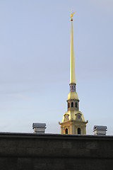 Image showing Peter & Paul Fortress Wall