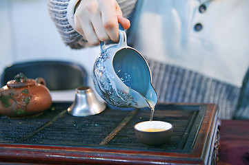 Image showing japanese tea cups