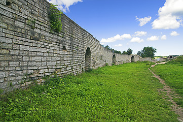 Image showing Ancient Protective Wall