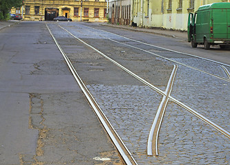 Image showing Tram lines