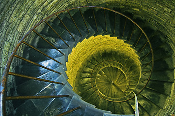 Image showing Spiral stairs