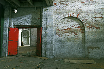 Image showing Abandoned Storehouse Building