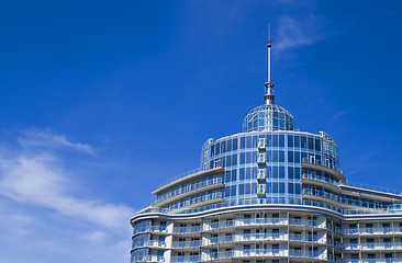 Image showing Blue Building 