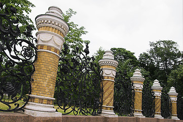 Image showing Iron Fence