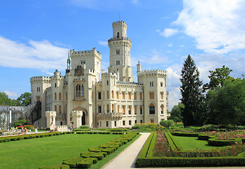 Image showing Hluboka castle