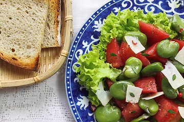 Image showing Vegetarian salad