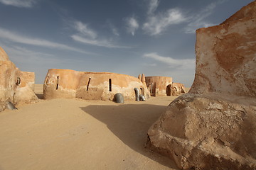 Image showing town in the Sahara Desert