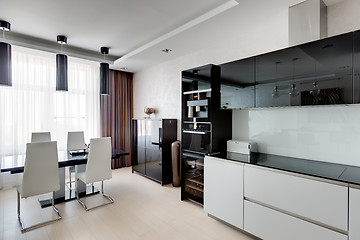 Image showing Modern kitchen interior