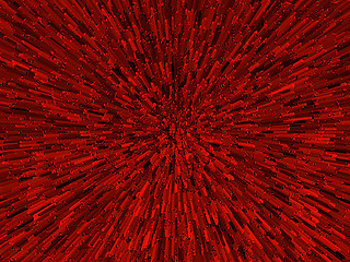 Image showing Red abstract background