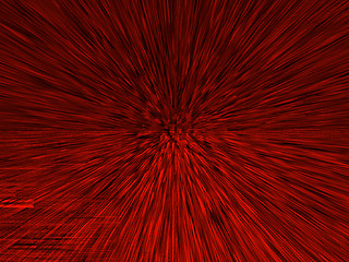 Image showing Red abstract background