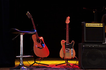 Image showing Guitars