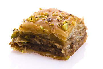 Image showing Baklava - traditional middle east sweet desert