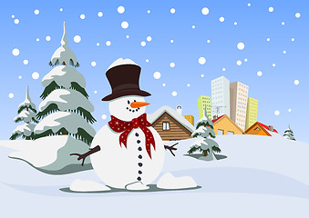 Image showing Snowman