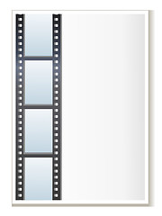 Image showing Blank photo, video template