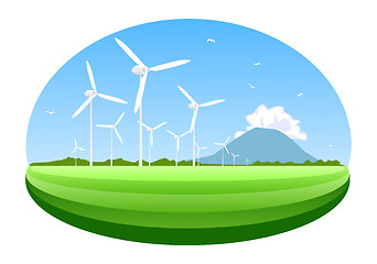 Image showing Wind turbine