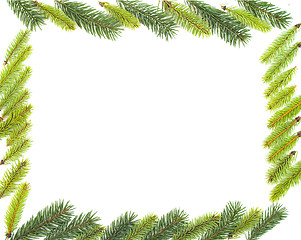 Image showing Christmas frame