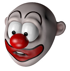 Image showing happy clown