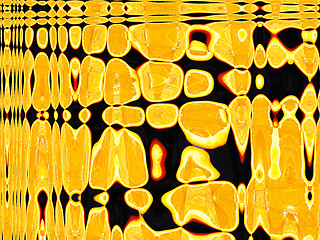 Image showing Yellow abstract background