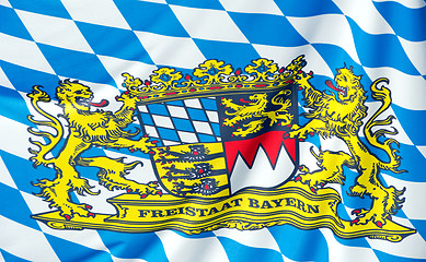 Image showing bavarian flag