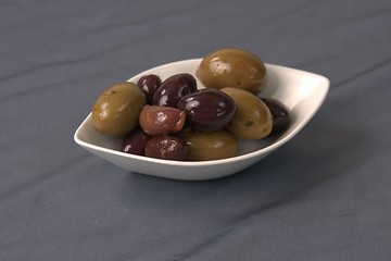 Image showing Olive ready to eat