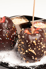 Image showing Candy apples