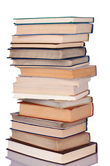 Image showing Pile of books