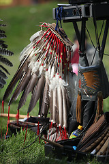 Image showing Native American Bustles