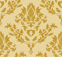 Image showing seamless damask pattern