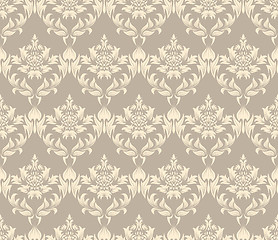 Image showing seamless damask pattern