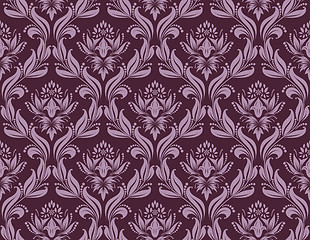 Image showing seamless damask pattern