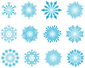 Image showing snowflakes