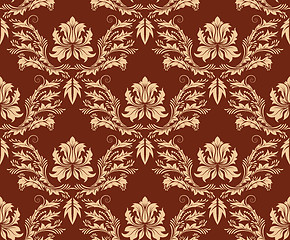 Image showing seamless damask pattern