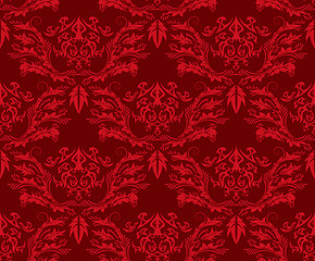 Image showing seamless damask pattern