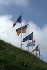 Image showing Some EC Flags