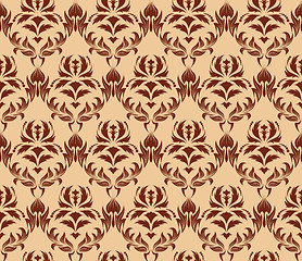 Image showing seamless damask pattern