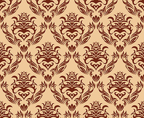 Image showing seamless damask pattern