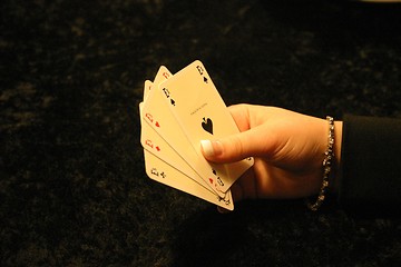 Image showing play with card
